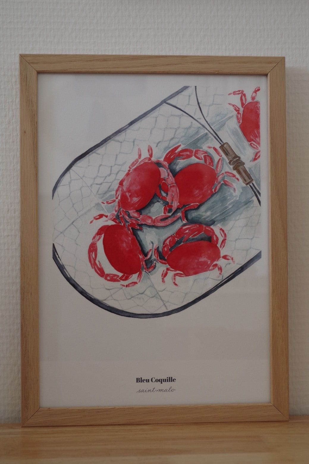 Affiche panier de crabes A4