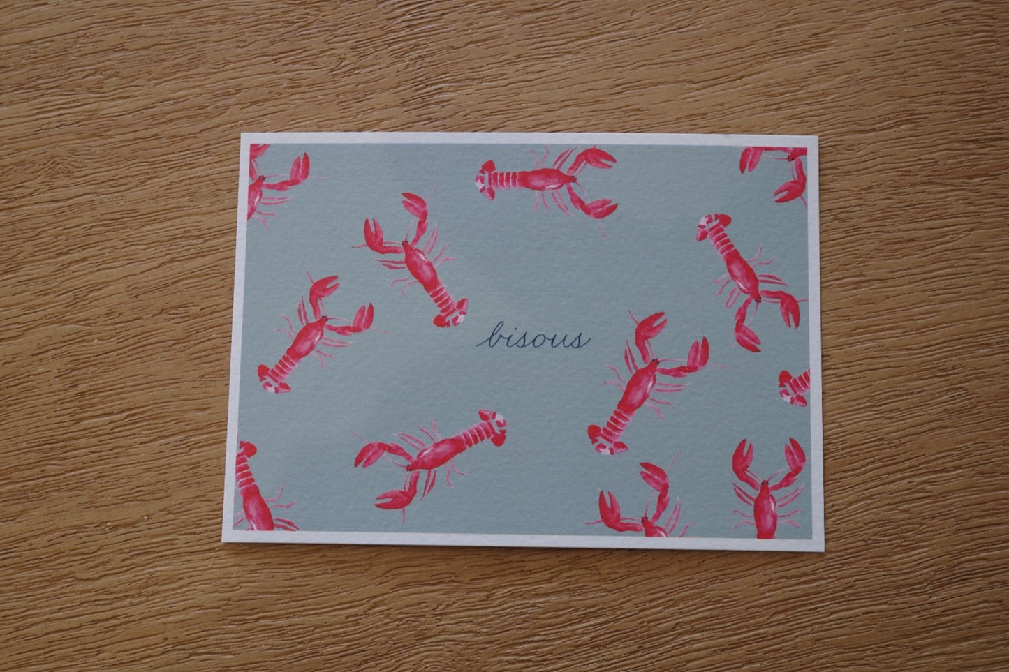 Carte postale homards